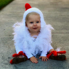 Load image into Gallery viewer, Baby Big Comb Chicken Costume