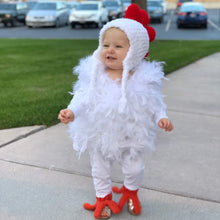 Load image into Gallery viewer, Toddler Large Comb Chicken Costume