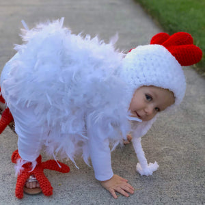 Baby Big Comb Chicken Costume